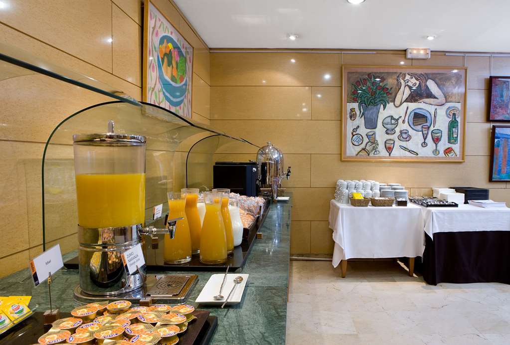Nh Sport Hotell Zaragoza Restaurang bild