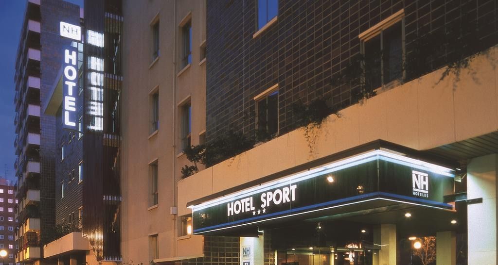 Nh Sport Hotell Zaragoza Exteriör bild